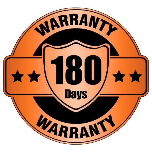 180-Days Warranty